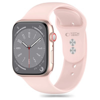 Tech-Protect Silicone Strap for Apple Watch 4 / 5 / 6 / 7 / 8 / 9 / SE (38 / 40 / 41 mm) - Pink