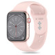 Tech-Protect Silicone Strap for Apple Watch 4 / 5 / 6 / 7 / 8 / 9 / SE (38 / 40 / 41 mm) - Pink