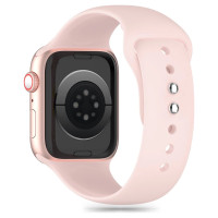 Tech-Protect Silicone Strap for Apple Watch 4 / 5 / 6 / 7 / 8 / 9 / SE (38 / 40 / 41 mm) - Pink