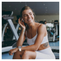 Tech-Protect Silicone Strap for Apple Watch 4 / 5 / 6 / 7 / 8 / 9 / SE / Ultra 1 / 2 (42 / 44 / 45 / 49 mm) - Brown