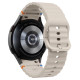 Tech-Protect Silicone Sport Strap for Samsung Galaxy Watch 4 / 5 / 5 Pro / 6 / 7 / FE - Beige