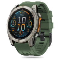Tech-Protect Silicone strap for Garmin Fenix 5X / 5X Plus / 6X / 6X Pro / 7X / 8 (51 mm) - green
