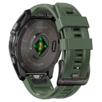 Tech-Protect Silicone strap for Garmin Fenix 5X / 5X Plus / 6X / 6X Pro / 7X / 8 (51 mm) - green