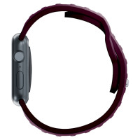 3Mk Protection 3mk Silicone Watch Strap for Apple Watch 42 / 44 / 45 / 49 mm - Burgundy