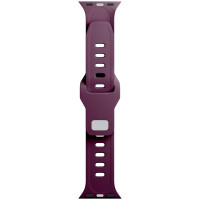 3Mk Protection 3mk Silicone Watch Strap for Apple Watch 42 / 44 / 45 / 49 mm - Burgundy