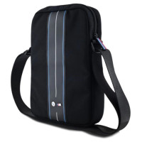 BMW Nylon Blue Stripe 10" Tablet Bag - Black