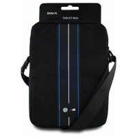 BMW Nylon Blue Stripe 10" Tablet Bag - Black