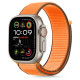 Tech-Protect Nylon Strap for Apple Watch 44 / 45 / 46 / 49 mm - Orange