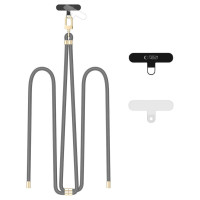 Tech-Protect C7S Rope Crossbody Strap Leash - Gray