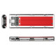 Orico TCM2-C3 M.2 NVME to USB-C 10Gb/s Disk Drive - Red