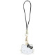 Hello Kitty Charm Kitty Head Pendant - Black