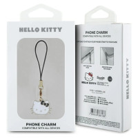 Hello Kitty Charm Kitty Head Pendant - Black