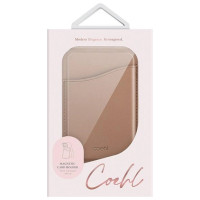 Uniq Coehl Esme Magnetic Wallet with Mirror and Stand Beige/Dusty Nude