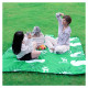 Qunature picnic mat waterproof camping blanket 2 x 2 m - green