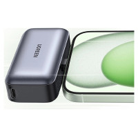 Ugreen PB503 5000mAh powerbank with USB-C port and integrated USB-C connector - gray