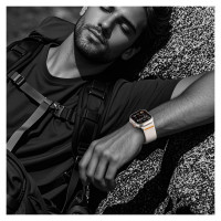 Tech-Protect Nylon Clasp for Apple Watch 44 / 45 / 46 / 49 mm - Gray