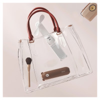 Jisulife Handheld Fan Life8 Plus Portable USB Fan with Power Bank Function 4500mAh and Flashlight - Brown