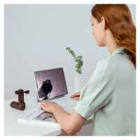 Jisulife Handheld Fan Life8 Plus Portable USB Fan with Power Bank Function 4500mAh and Flashlight - Brown