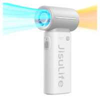 Jisulife Handheld Fan Life9 5000mAh Portable Mini Blower USB Fan - Gray