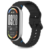 Tech-Protect Silicone Sport Strap for Xiaomi Smart Band 8 / 9 / 10 / NFC - Black