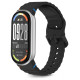 Tech-Protect Silicone Sport Strap for Xiaomi Smart Band 8 / 9 / 10 / NFC - Black