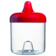 Viceversa round canister 0.75L red 11231