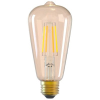 Tellur WiFi Filament Smart Bulb E27, Amber, White/Warm, Dimmer