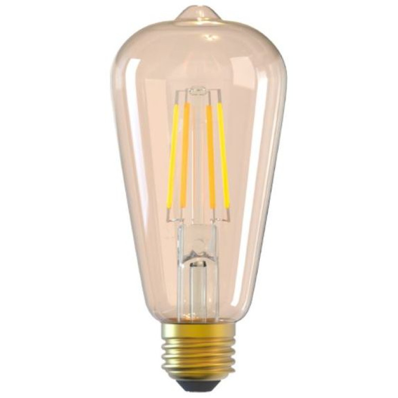 Tellur WiFi Filament Smart Bulb E27, Amber, White/Warm, Dimmer