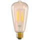 Tellur WiFi Filament Smart Bulb E27, Amber, White/Warm, Dimmer