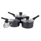 Russell Hobbs RH01706EU Pearlised saucepan set 3pcs