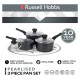 Russell Hobbs RH01706EU Pearlised saucepan set 3pcs