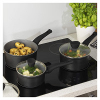 Russell Hobbs RH01706EU Pearlised saucepan set 3pcs