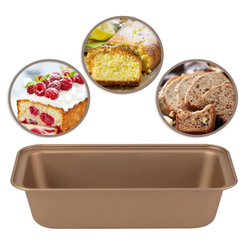 Russell Hobbs RH021471GEU7 Opulence loaf tin 28cm gold