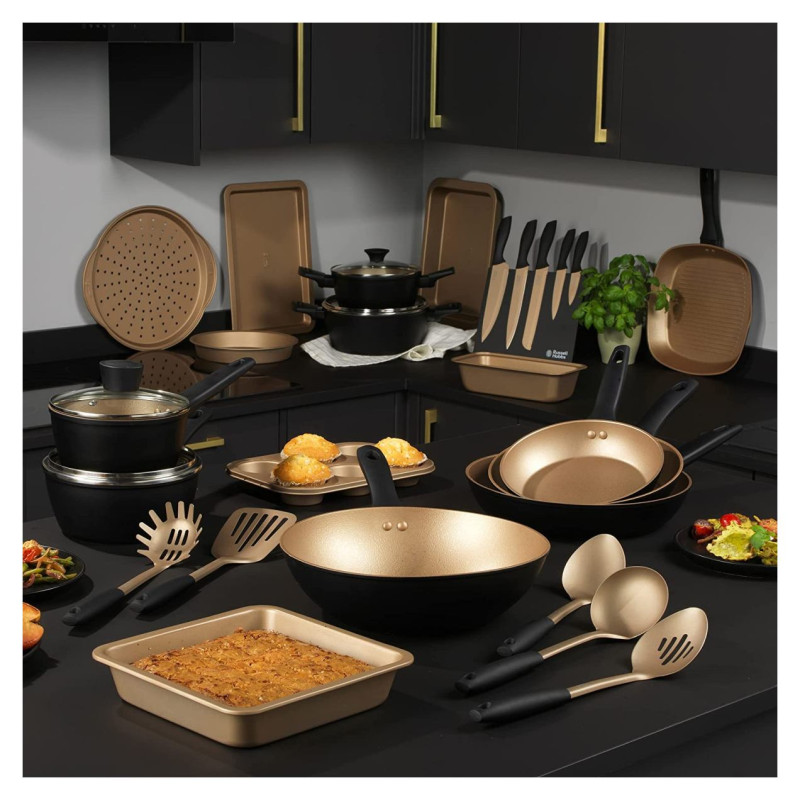 Russell Hobbs RH021471GEU7 Opulence loaf tin 28cm gold