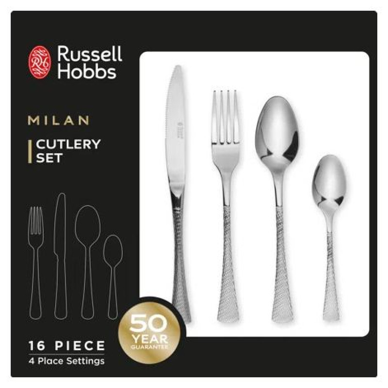 Russell Hobbs RH02229EU7 Milan cutlery set 16pcs
