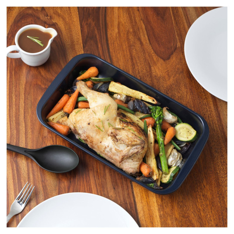 Russell Hobbs RH01144EU7 Glass Roaster 34cm navy