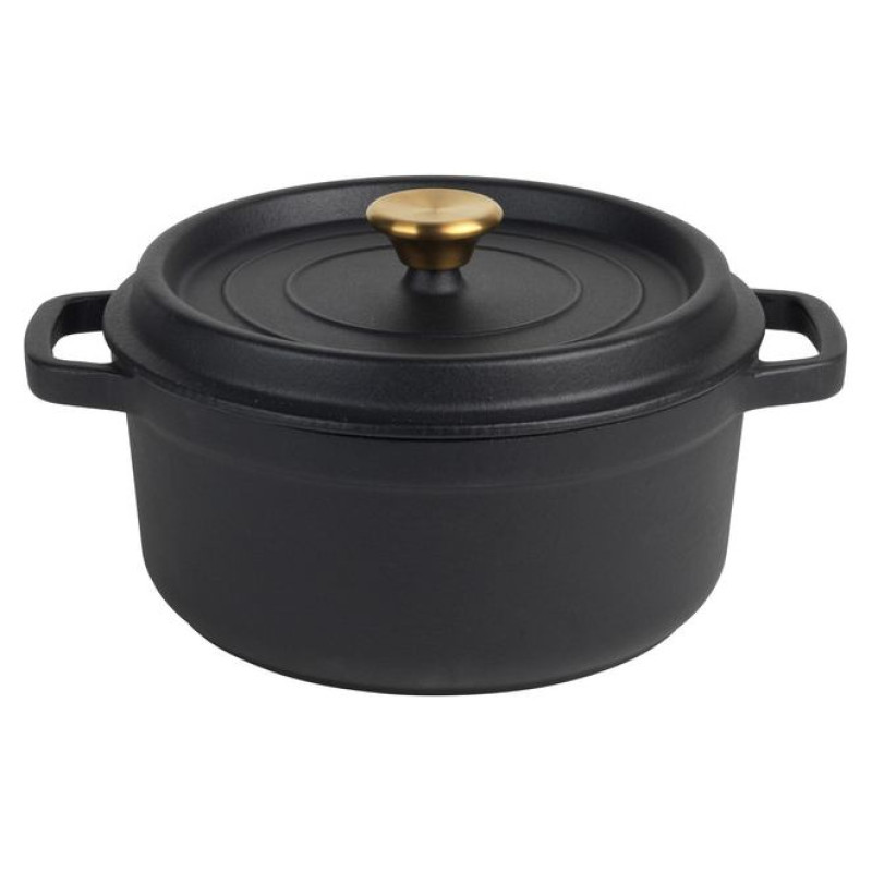 Russell Hobbs RH02524BEU7 Cast iron stockpot 24cm black