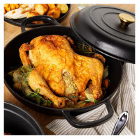 Russell Hobbs RH02525BEU7 Cast iron casserole 30cm black