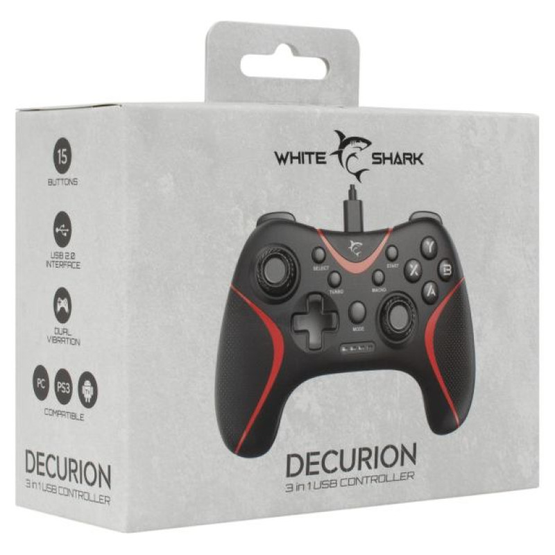 White Shark GP-2038 Gamepad Decurion 3in1