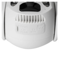 Tellur Smart WiFi Solar Camera P&T 3MP, 2K UltraHD, PIR, 20W solar panel, white