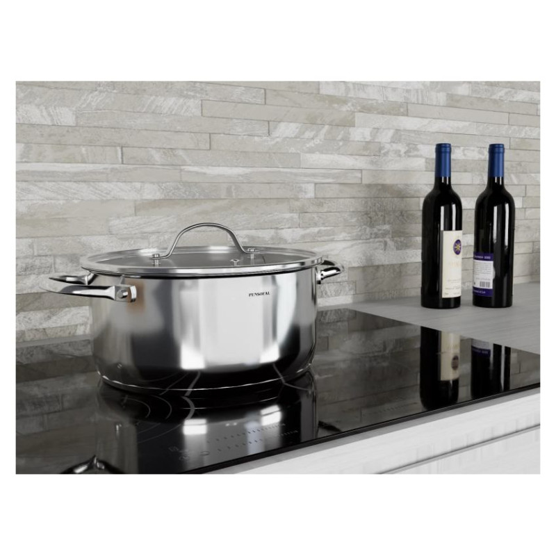Pensofal 1615 Two-handle Saucepan With Glass Lid - New Era 24cm