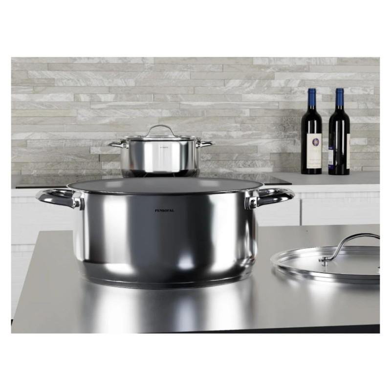 Pensofal 1615 Two-handle Saucepan With Glass Lid - New Era 24cm