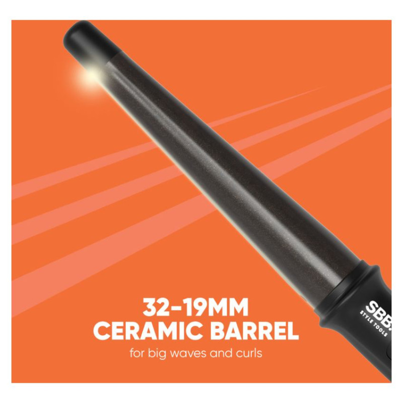 Sbb. SBWD-1000-EU Twirl & Curl Conical Wand Hair Curler