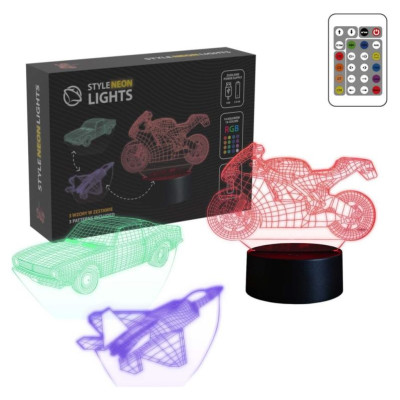 Manta SNL121RGB LED lamp Light decoration Vehicles 2 RGB 3D