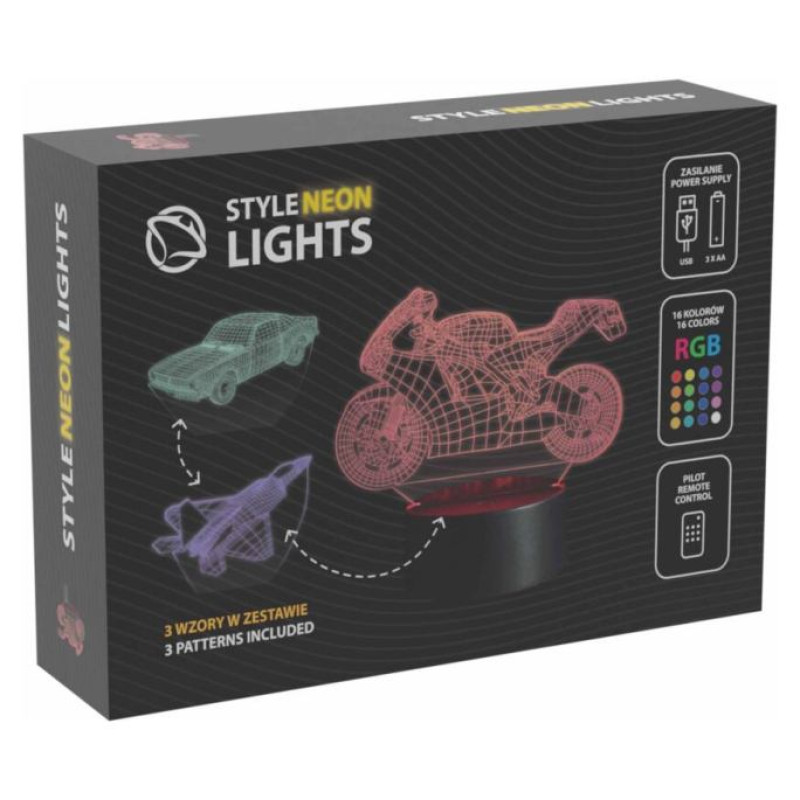 Manta SNL121RGB LED lamp Light decoration Vehicles 2 RGB 3D