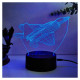 Manta SNL121RGB LED lamp Light decoration Vehicles 2 RGB 3D