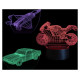 Manta SNL121RGB LED lamp Light decoration Vehicles 2 RGB 3D