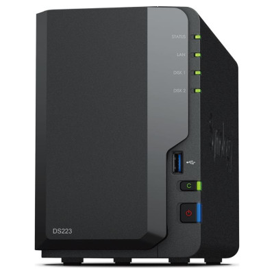 Synology NAS STORAGE TOWER 2BAY/NO HDD USB3.2 DS223 SYNOLOGY