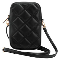 Guess Zip Quilted 4G bag - black