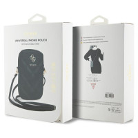 Guess Zip Quilted 4G bag - black